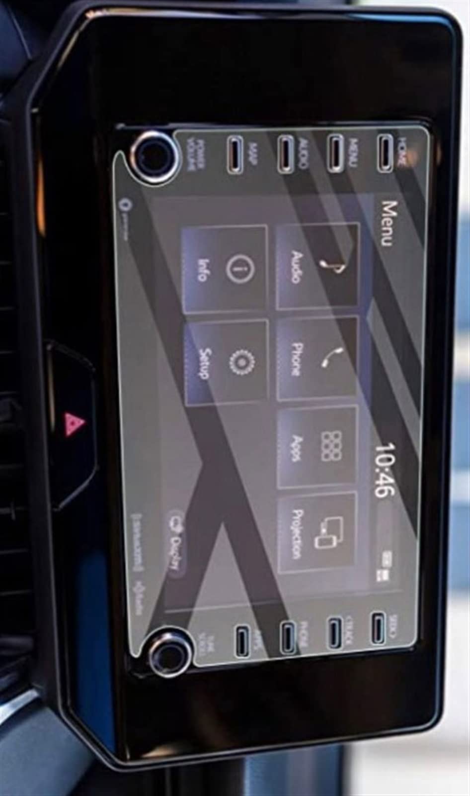 Autoradio GPS protection écran pour Toyota Venza 2021 2022 en verre trempé 8 pouces