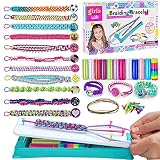 Victse Freundschaftsarmbänder-Set, Kreativ-Set für Kinder, zum Basteln, Freundschaftsarmband, buntes Armband für Mädchen, DIY, Sets für Mädchen von 6 bis 12 Jahren