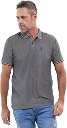 Camisa Polo Masculina Piquet Viscose Dry Leve Confortável