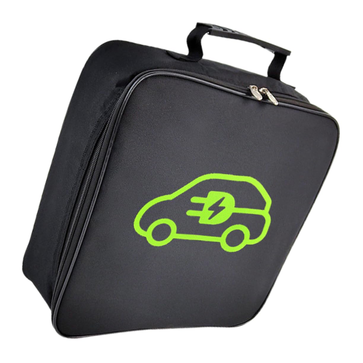 MAGICLULU Borsa Porta Cavi per Caricatore per Auto Elettrica Ev Oxford Resistente al Fuoco e Antischizzi, Design Quadrato Semplice alla Moda per Adattatori di Ricarica