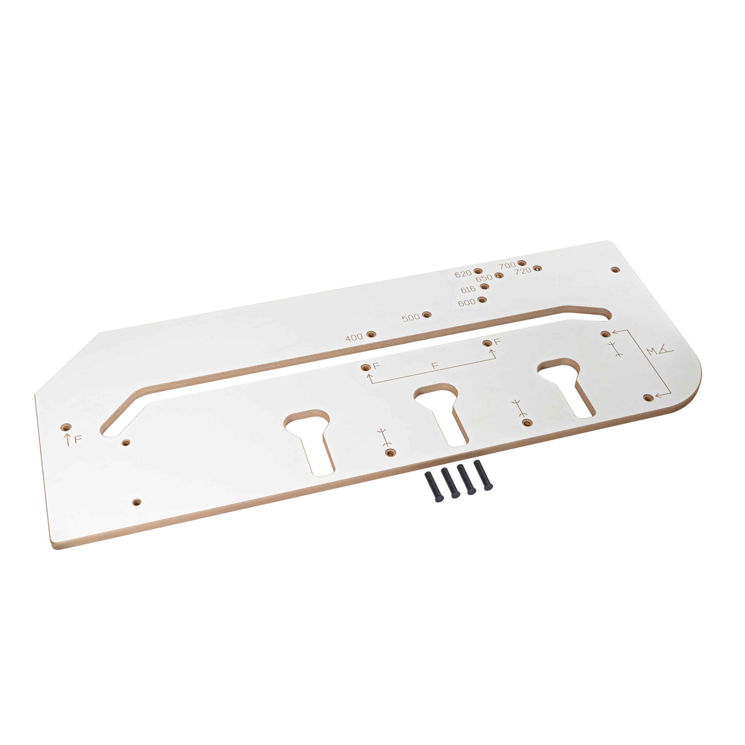 MDF 700mm Worktop Cutting/Joining Jig | Precision Cutting Jig | DIY Kitchen Jig | Perfect for All Worktop Materials | Centering Pegs Included