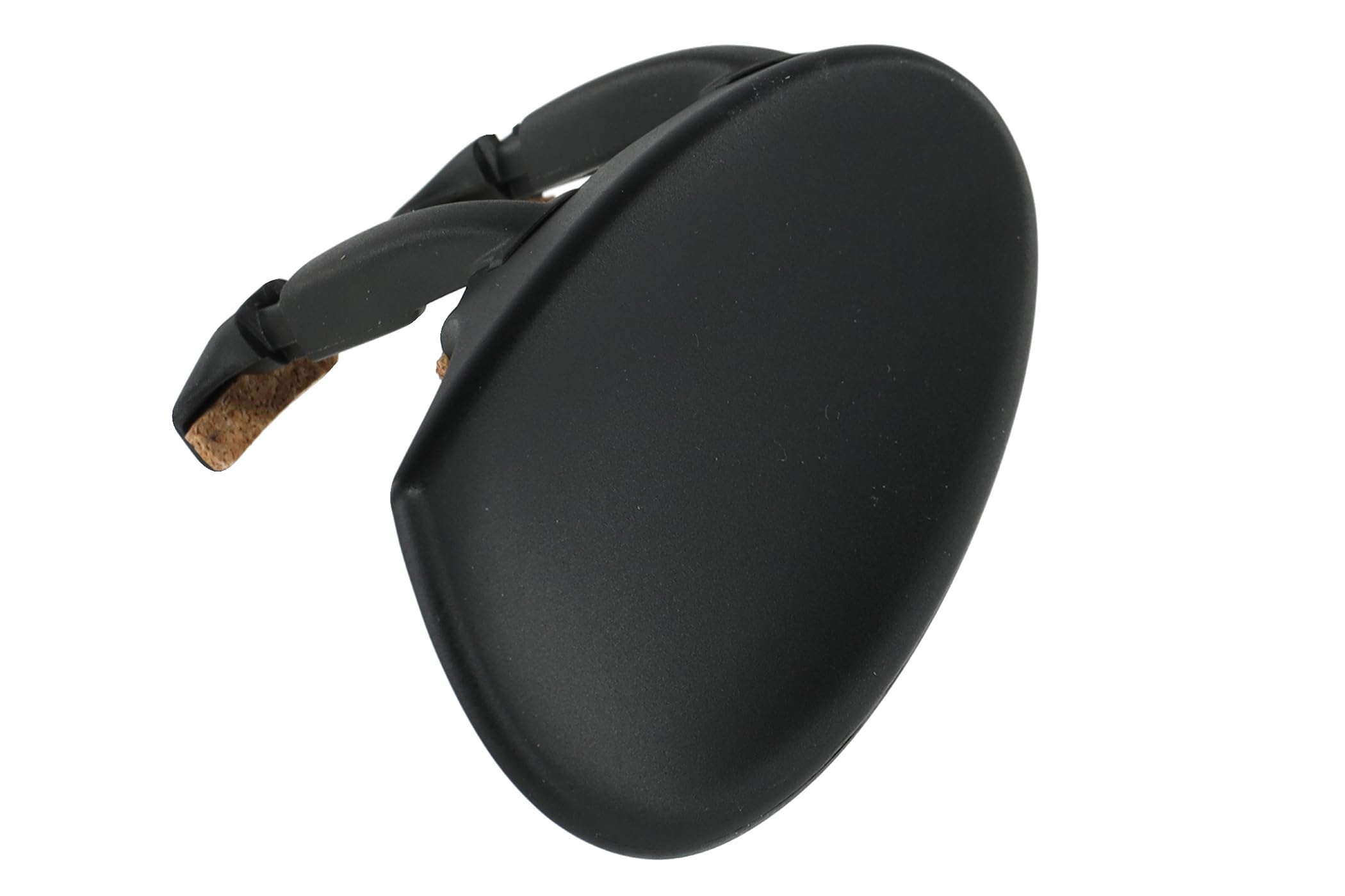 Wittner poggiaspalla, poggiaspalla laterale violino 3/4, plastica high-tech, anatomicamente sagomato, testato per allergie, con cacciavite, nero, Made in Germany, 250121