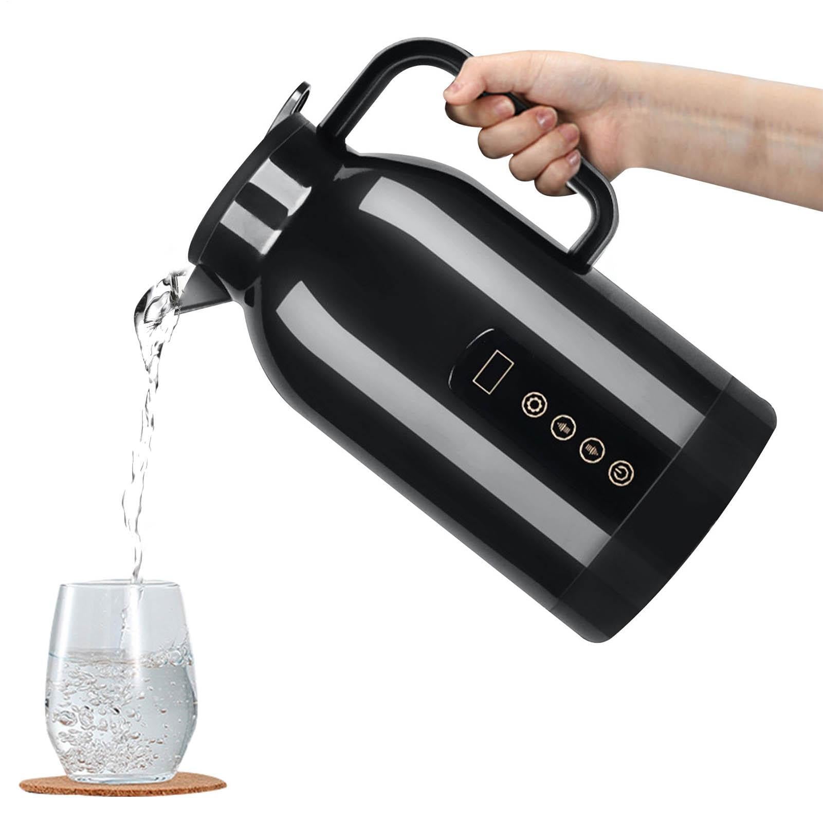 Bollitore per auto, 1150 ml, 12 V / 24 V, a prova di perdite, scaldabagno | per tè e caffè in viaggio, per tè, caffè, latte, viaggi, casa, lavoro, campeggio, gite in famiglia