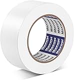 Duct Tape White Heavy Duty - 1.88 in 35 Yds Waterproof No Residue Strong Adhesive Duct Tape Tearable for Indoor Outdoor Use,Multi Purpose Home Repair