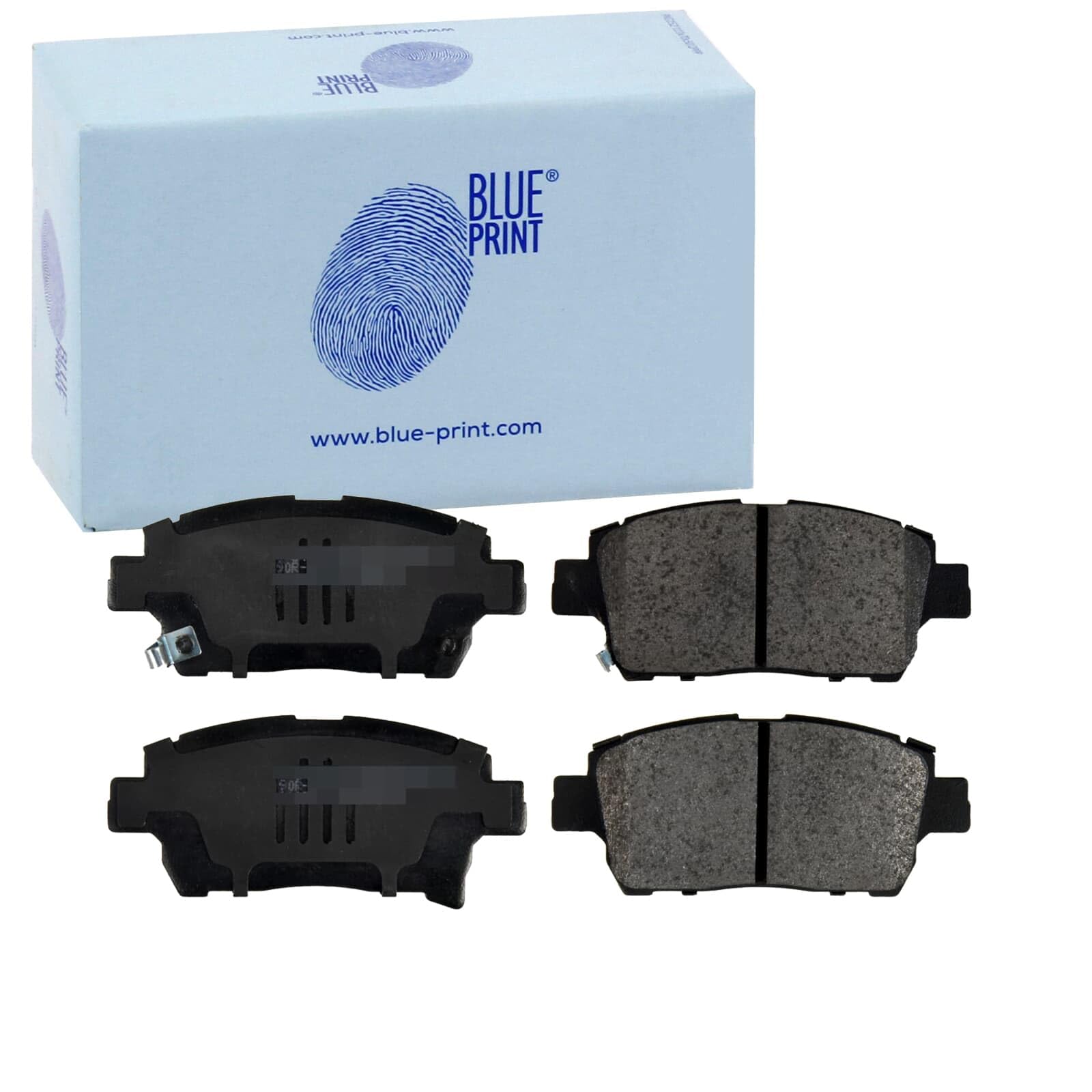 Brake Pads Set fits TOYOTA IQ KGJ10 1.0 Front 09 to 15 1KR-FE Blue Print Quality