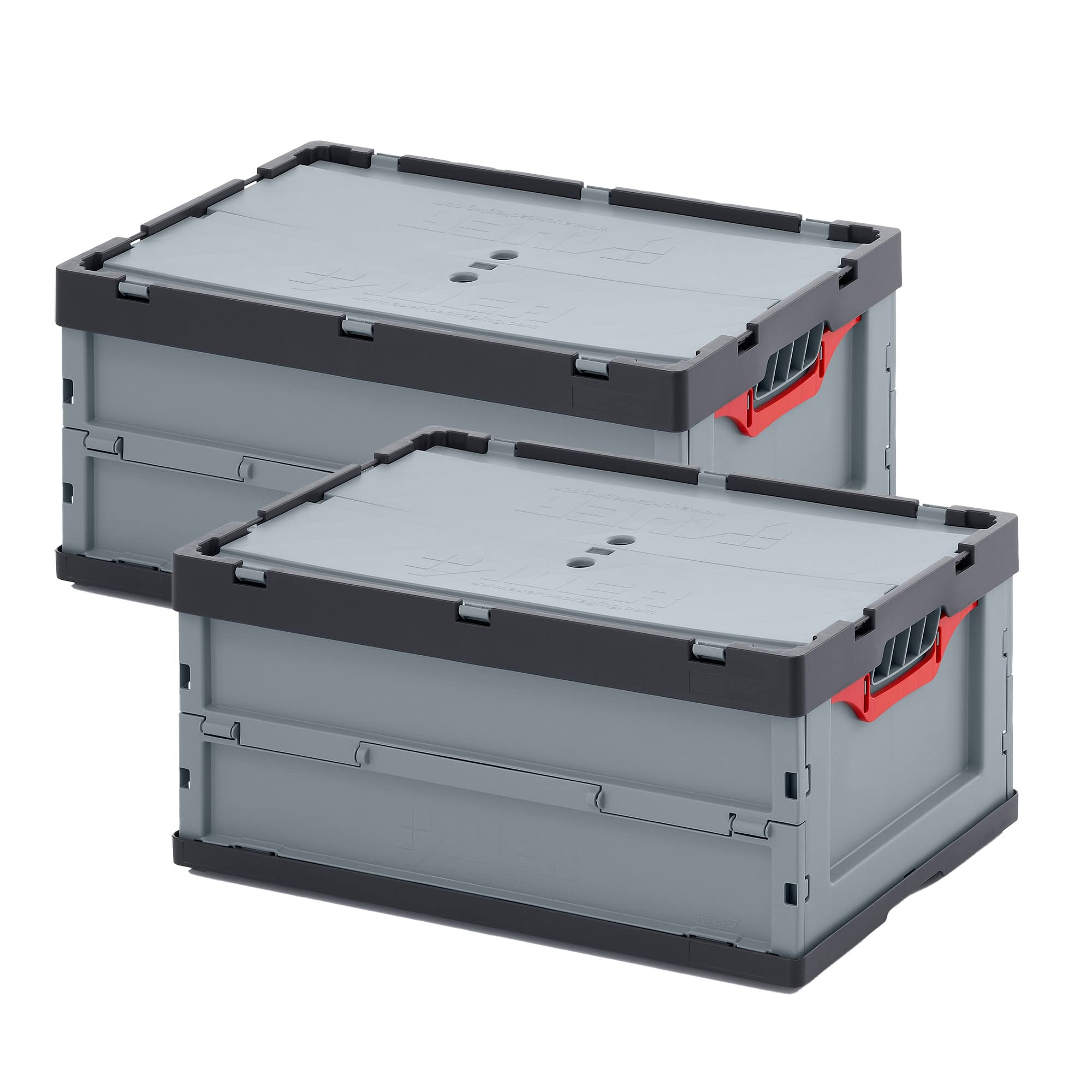 2x Faltbox 60 x 40 x 27 mit Deckel