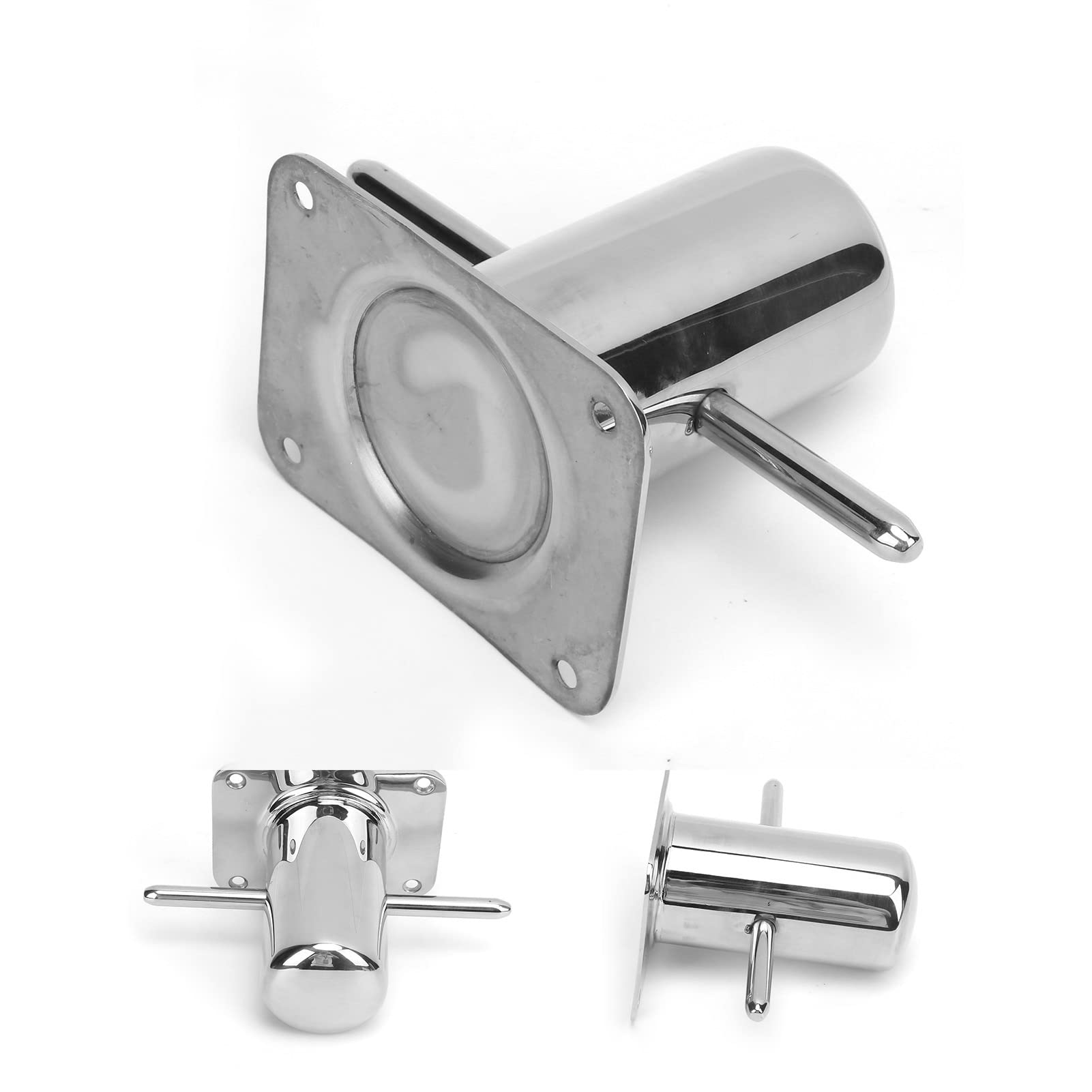 Fabater Bitta di Ormeggio Singola in Acciaio Inossidabile 316 Resistente per Pontile per Barche e Yacht, Accessori Hardware Nautici per Bitte a Croce Resistenti alla Corrosione, Fusione Integrata