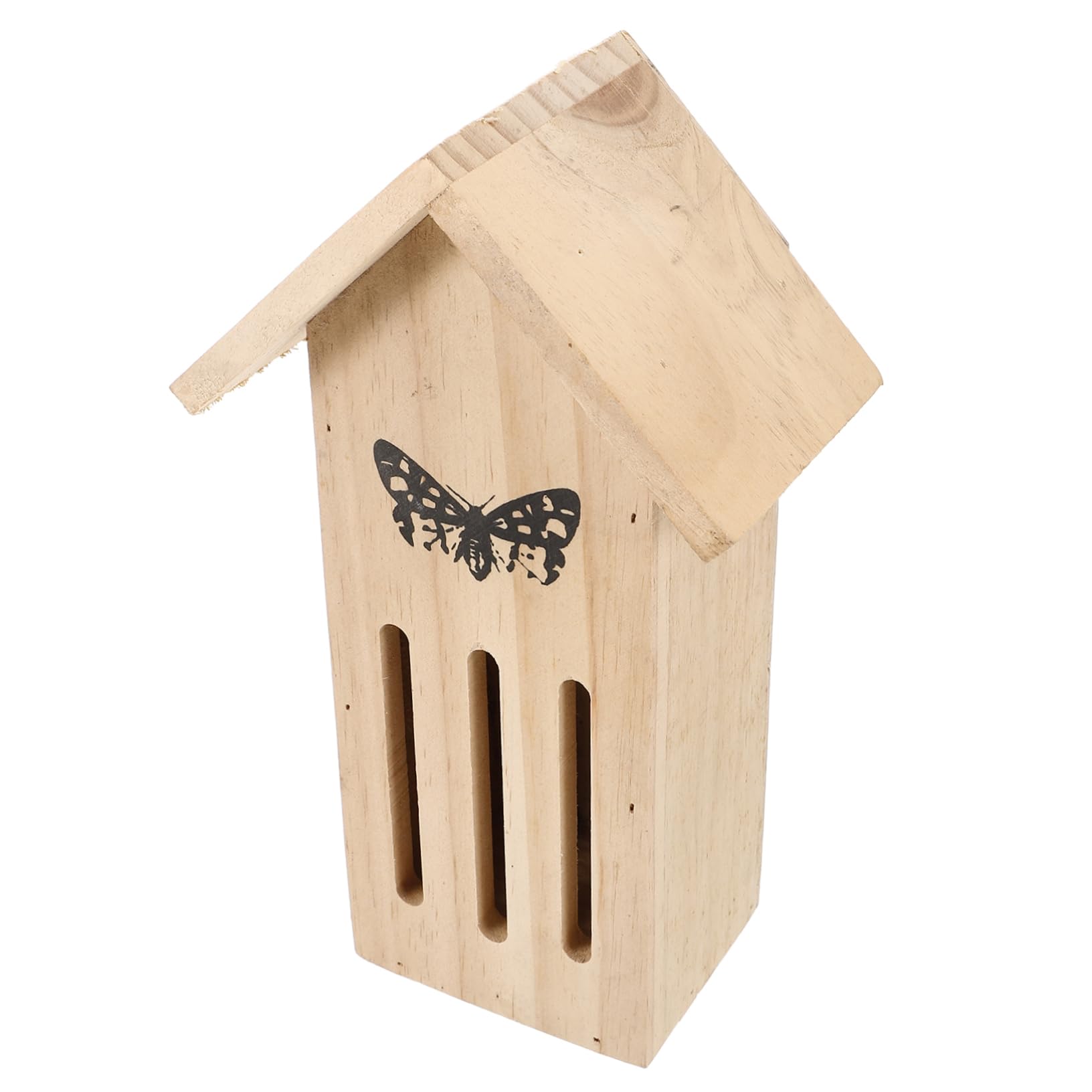Toddmomy 2stücke Hängendes Schmetterlingshaus Aus Holz Robustes Insektenhotel Für Garten Und Balkon Langlebig Und Einladend Für Schmetterlinge Und Andere Insekten Installieren Für