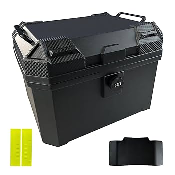 【本日9/28のみお値下げ！！】バイク用リアボックス45l Amazon | バイク用リアボックス 大容量57L 45L 未塗装ブラック