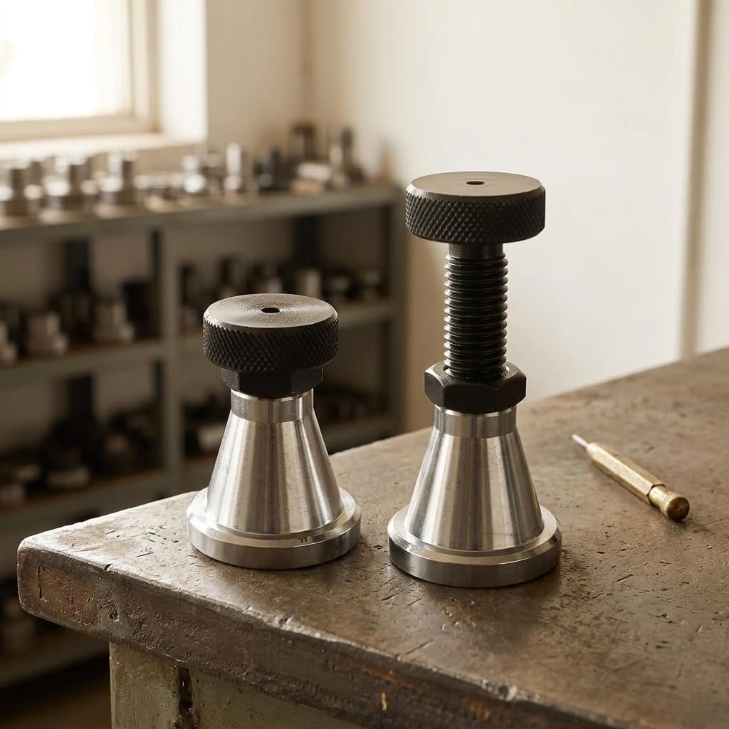 Adjustable Screw Jack Stands 2 Steel for Machine