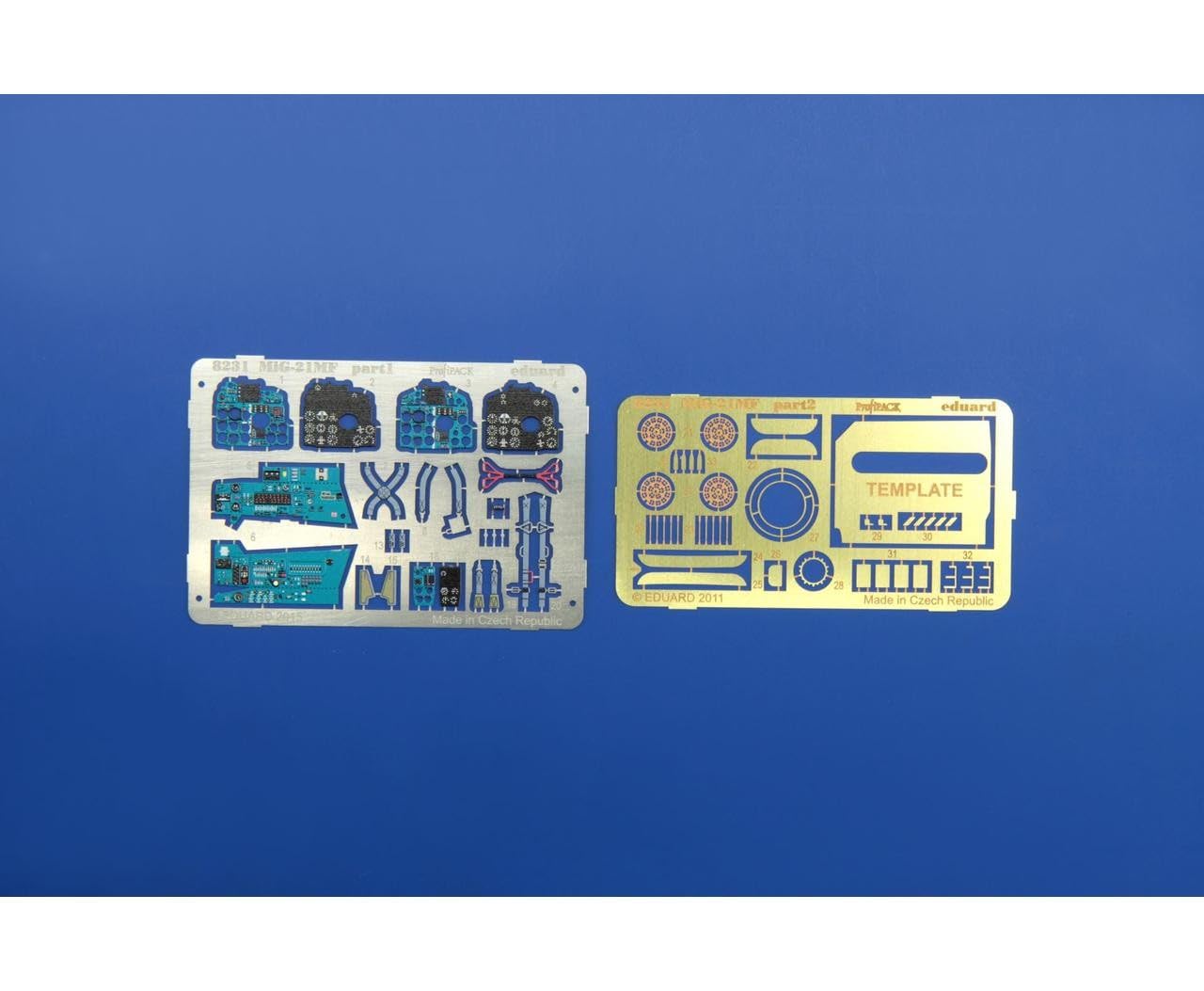 Eduard Plastic Kits 8231 - Kit Professionale per Costruire modellino MiG-21MF in Scala 1:48