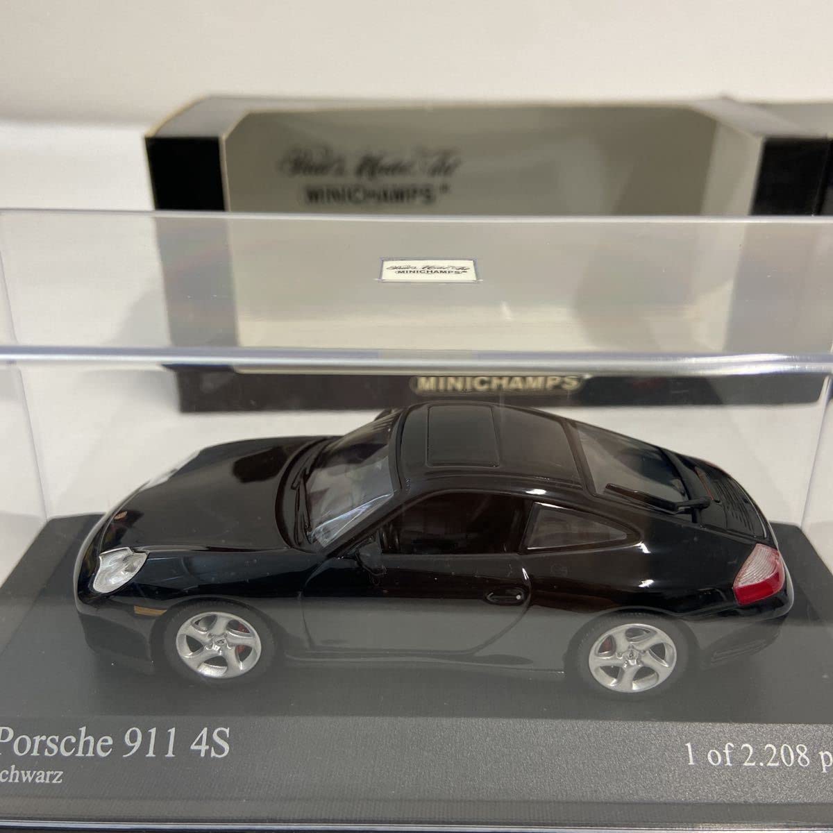 Amazon.co.jp: MINICHAMPS 1/43 Porsche 911 4S 2001 Black Mini