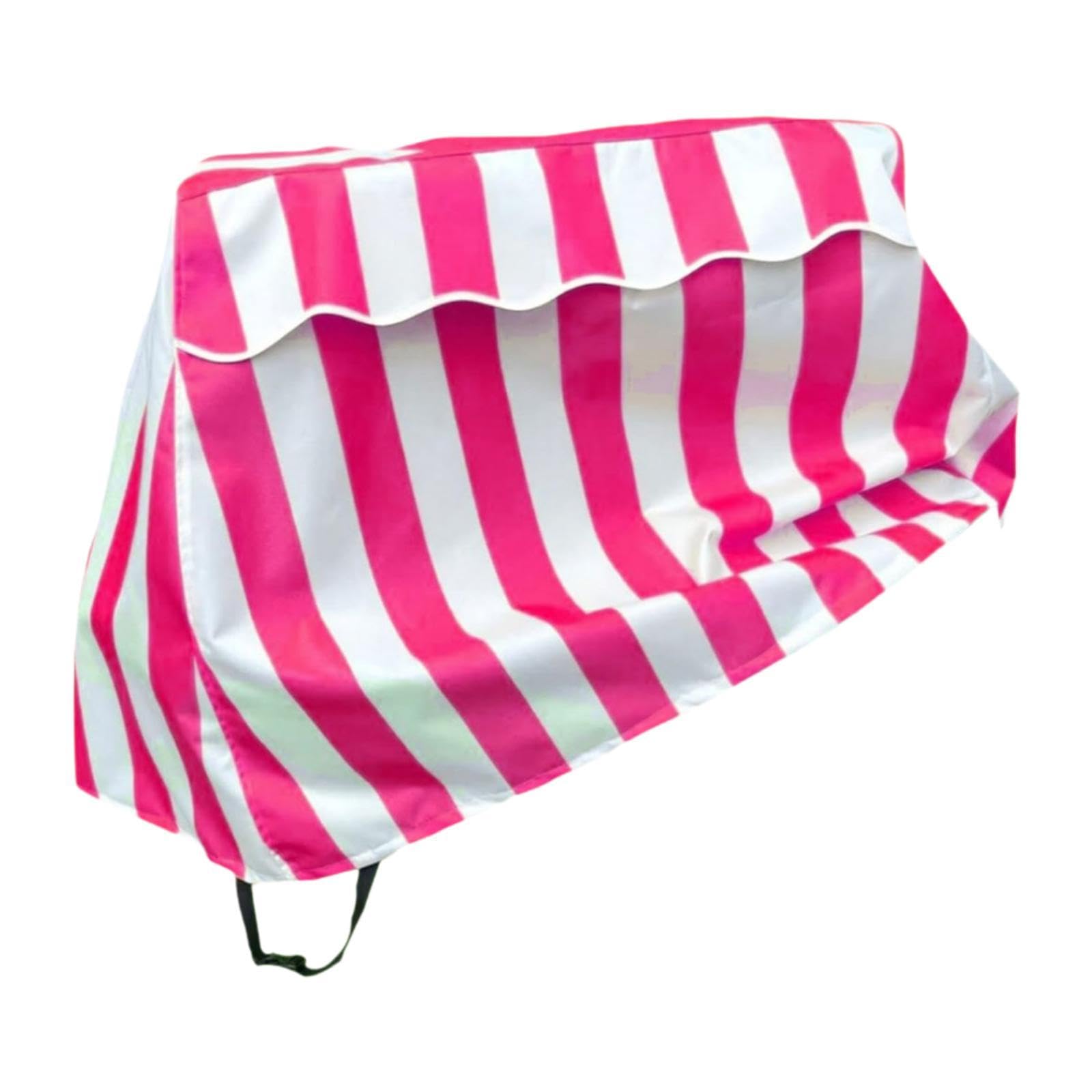 Housse pour Table de Jeux d'eau en Tissu Oxford Robuste. Coupe-Vent, Imperméable et Anti-poussière, avec Poignées et Boutons-Pression pour Une Fix, Rose