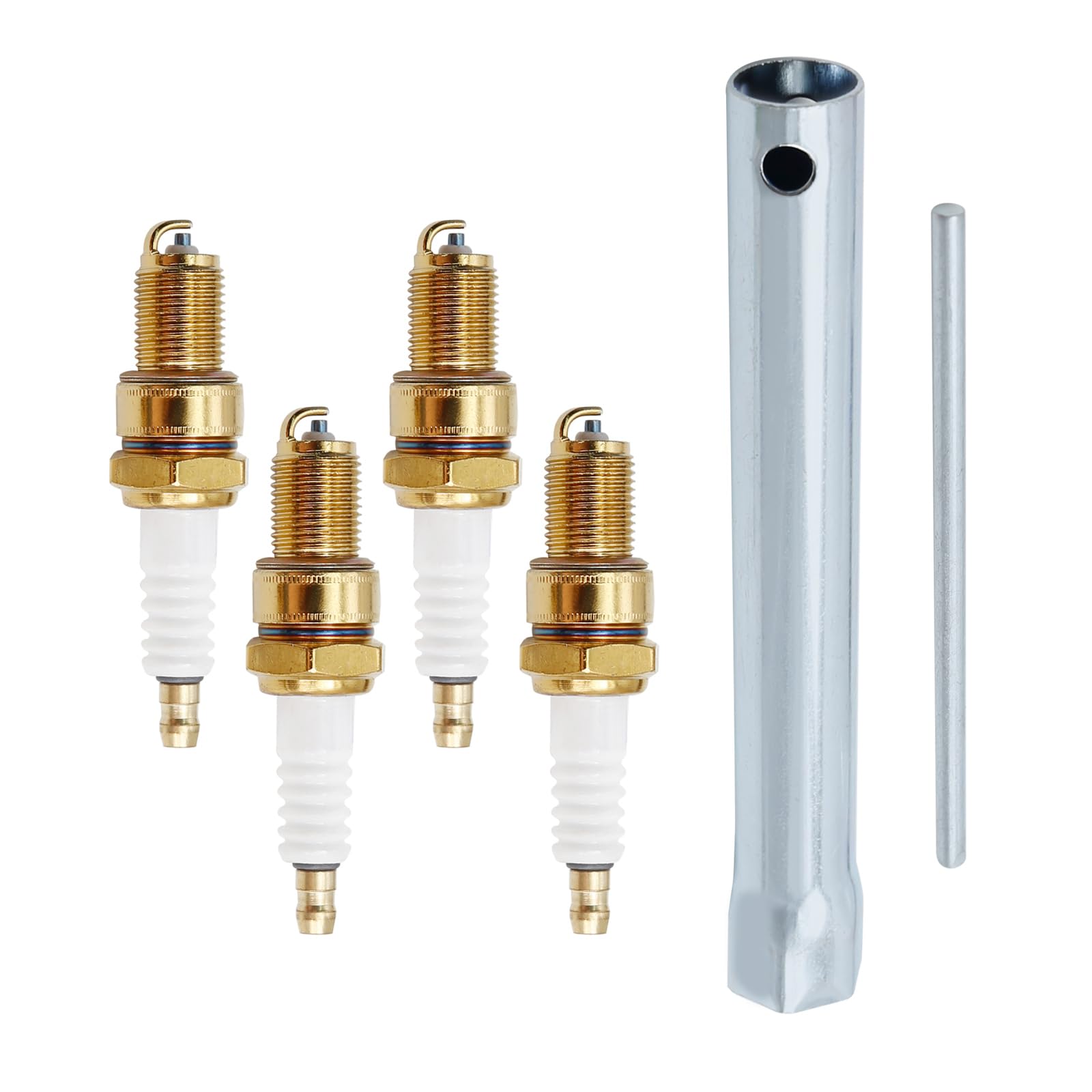 Amazon.com: 4pcs F7TC Spark Plugs GX120 GX160 GX200 GX240 GX270