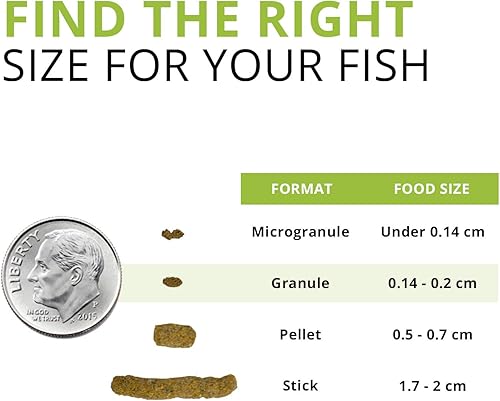 Miniatura 4 de Fluval Bug Bites - Gránulos alimentadores inferiores de 1.59 onzas, peces pequeños a medianos, gránulos pequeños de peces tropicales, 1.59 onzas