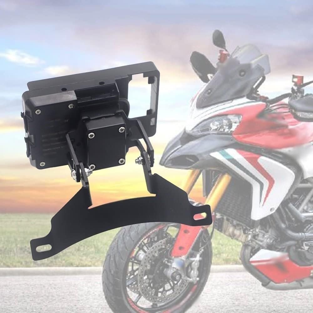 Soporte de Navegación Compatible con Ducati para Multistrada 1200 2010-2012, para Teléfono Móvil para Motocicleta Soporte móvil Universal Motocicleta