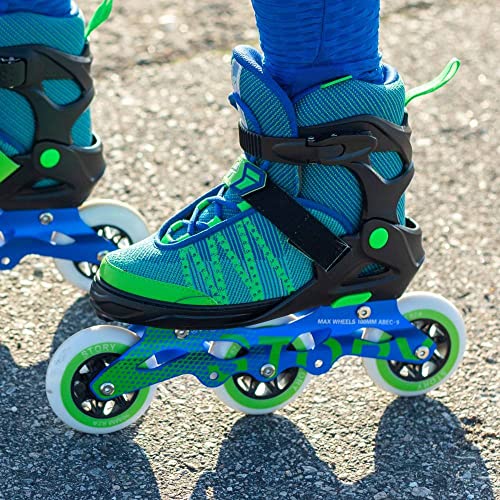 Story Urban Inline Skates (4-7, Green) #TOP5