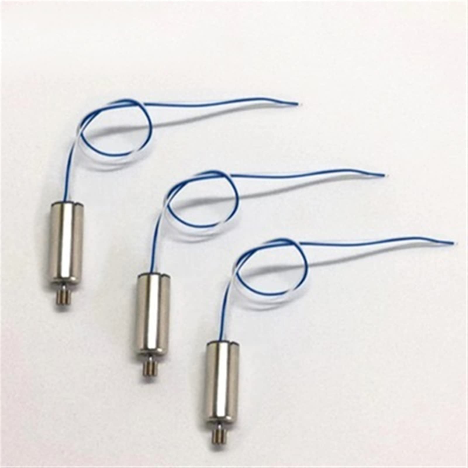 Piezas de Repuesto RC - 3PCS para Syma X30 Drone Plegable GPS RC Quadcopter Repuestos Motor de Alambre Blanco Azul para Hoja de hélice Plegable A Drone FPV