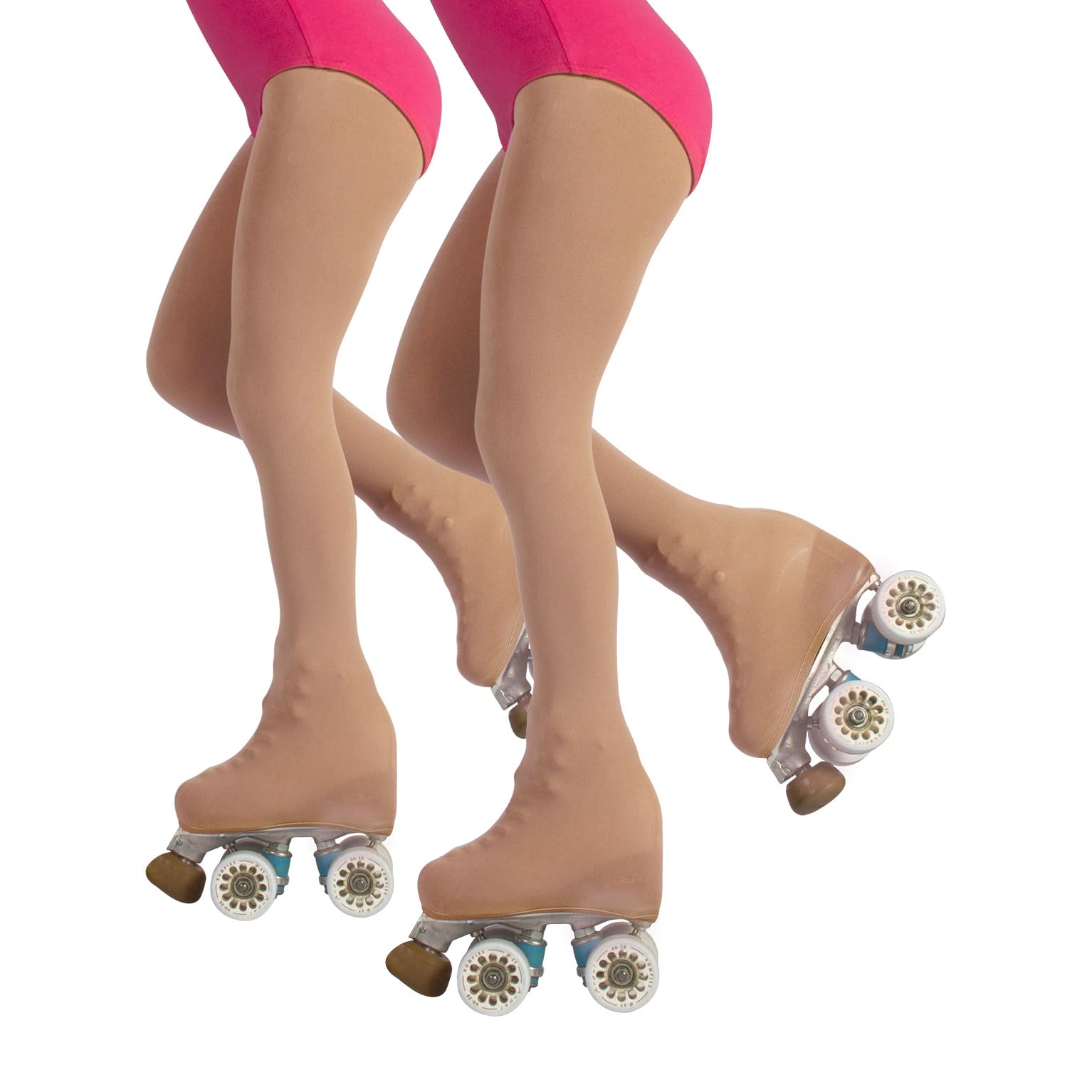 CALZITALY PACK 1/2 Medias Cubrepatin Para Niña – 70 DEN | Patinaje Artístico | Professional Skating | Natural, Negro | 6, 8, 10, 12 Años | Calcetería Italiana — view 9