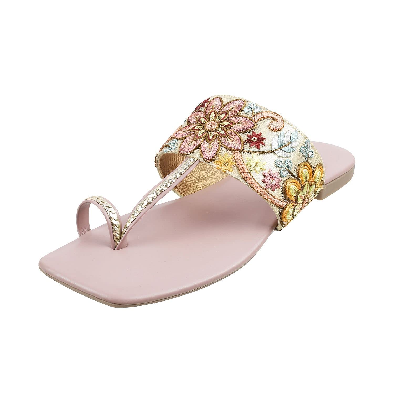 Women Beaded Slippers, (32-1726)-image-31