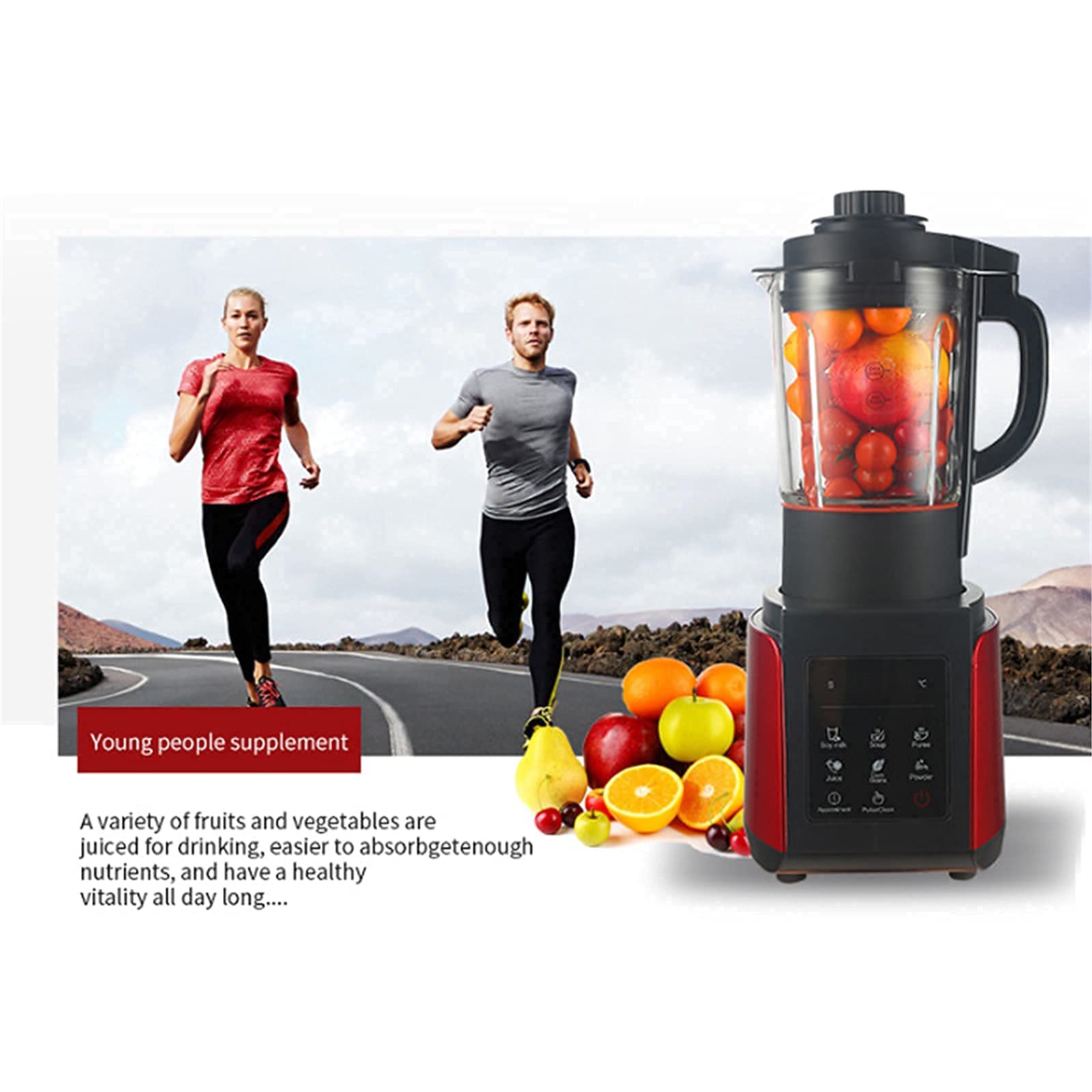 MIIKHI Juicer,Large-Caliber Fruit and Vegetable Juicer,Functional Household Slag Juice Separator,Automatic Separation of Slag Juice