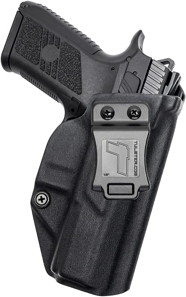 Tulster IWB Profile Kydex Holster in Right Hand fits: CZ-USA P-07 | Inside The Waistband Appendix Concealed Carry