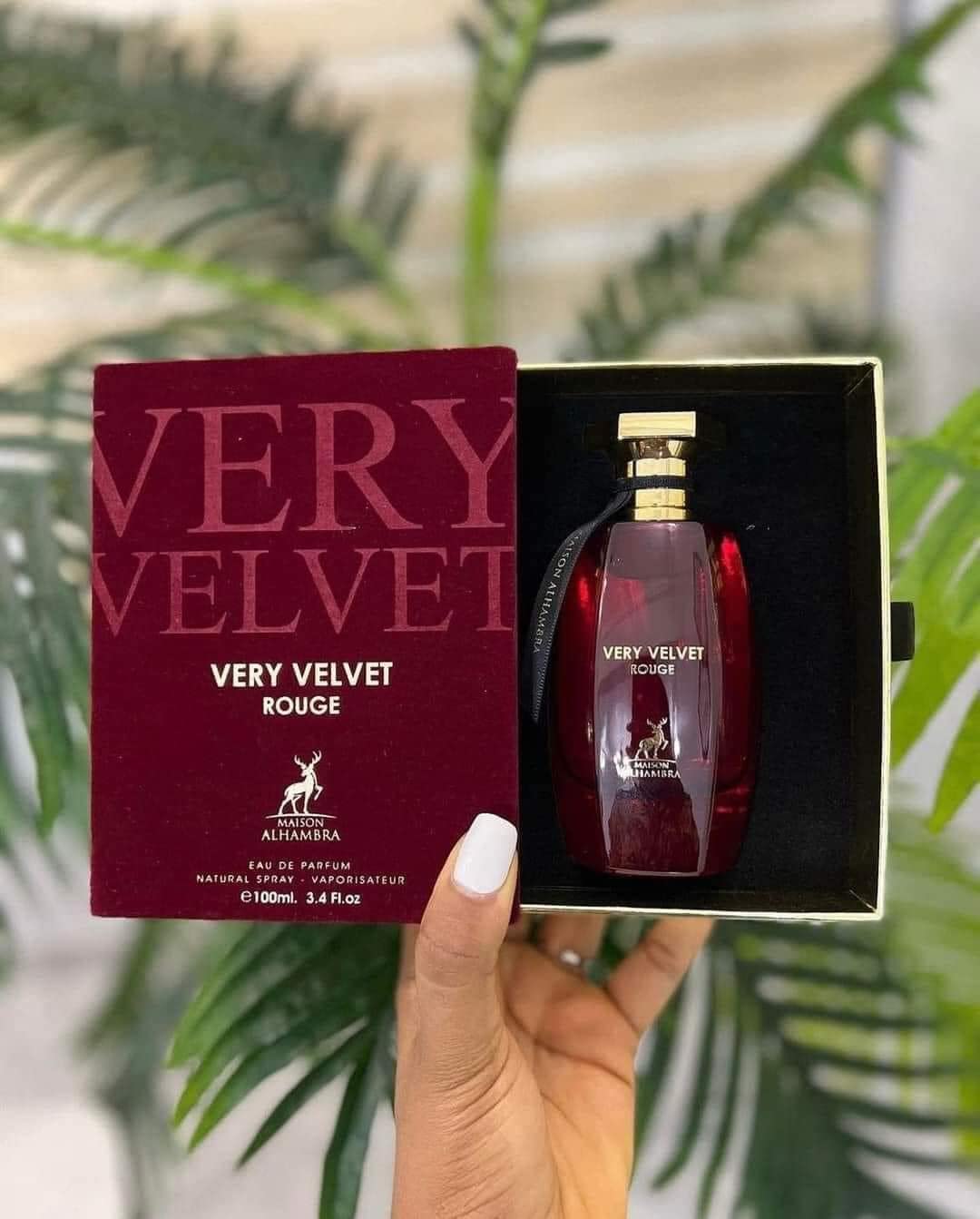 Maison Alhambra Very Velvet Rouge 100 ml Eau de Parfum for Women