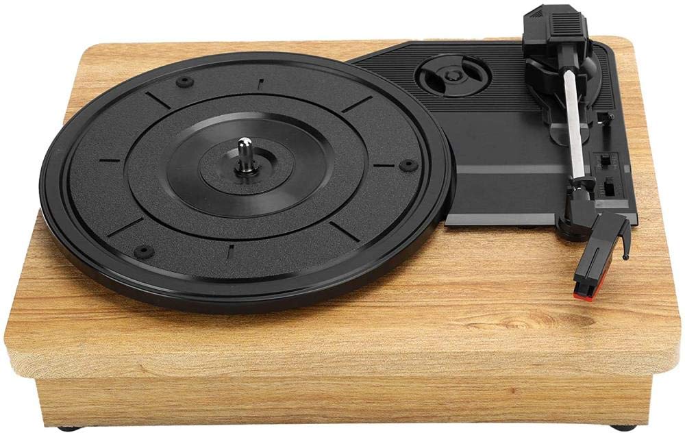Gramofon gramofonowy, wyjście sygnału audio RCA obsługuje płyty winylowe do domowego sprzętu audio i wideo
