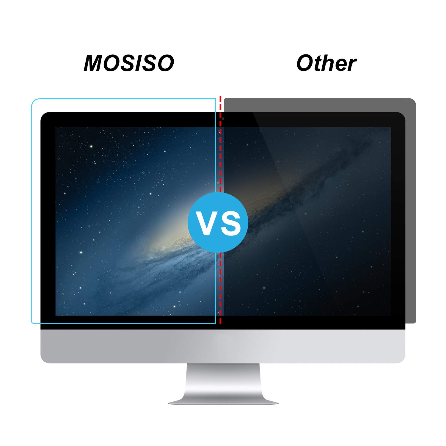 MOSISO 30-32 Pulgadas Protector de Pantalla Luz Anti-Azul Anti-UV Protección Ocular,para Diagonal 30/31/31,5/32 Pulgadas Monitor LED de Escritorio de Pantalla Ancha 16:9(71,8x42 cm/L x W)