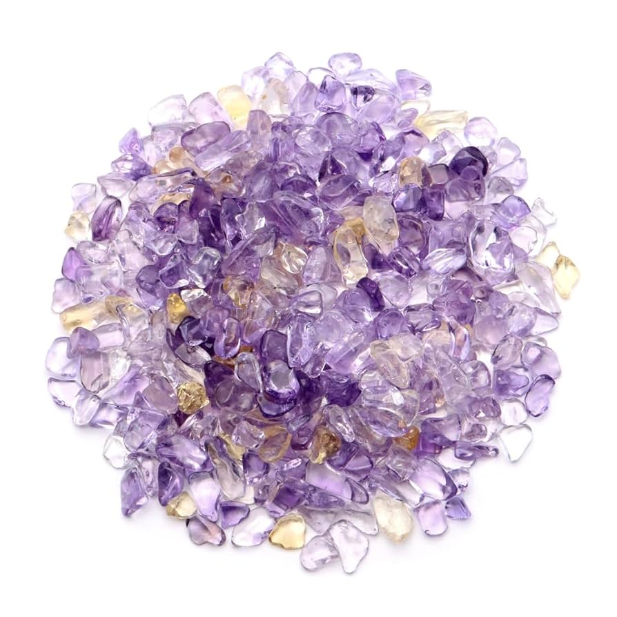 【高品質】アメトリン さざれ石(小) Amazon.co.jp: アメトリン さざれ石 100g サイズ小 AAA 紫黄水晶