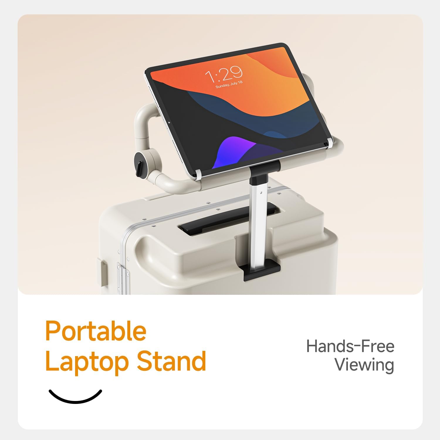 20-inch Carry On Luggage for Kids with Seat, Mom's Must-Have Suitcase Stroller, Adjustable Handle, Hard Shell PC Suitcase for Family - Image 5