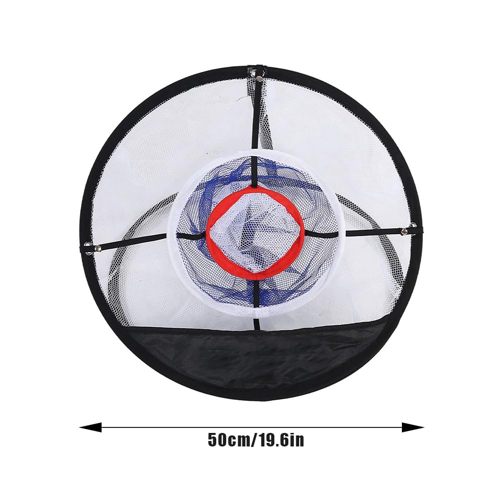 Tiiyee Golf Chipping Net, Redes de Práctica Portátil Red Jaula para Entrenamiento Golfs Drive Poniendo Lona Prácticas Puertas al Aire Libre Putter Interior Accesorios Plegables Interiores