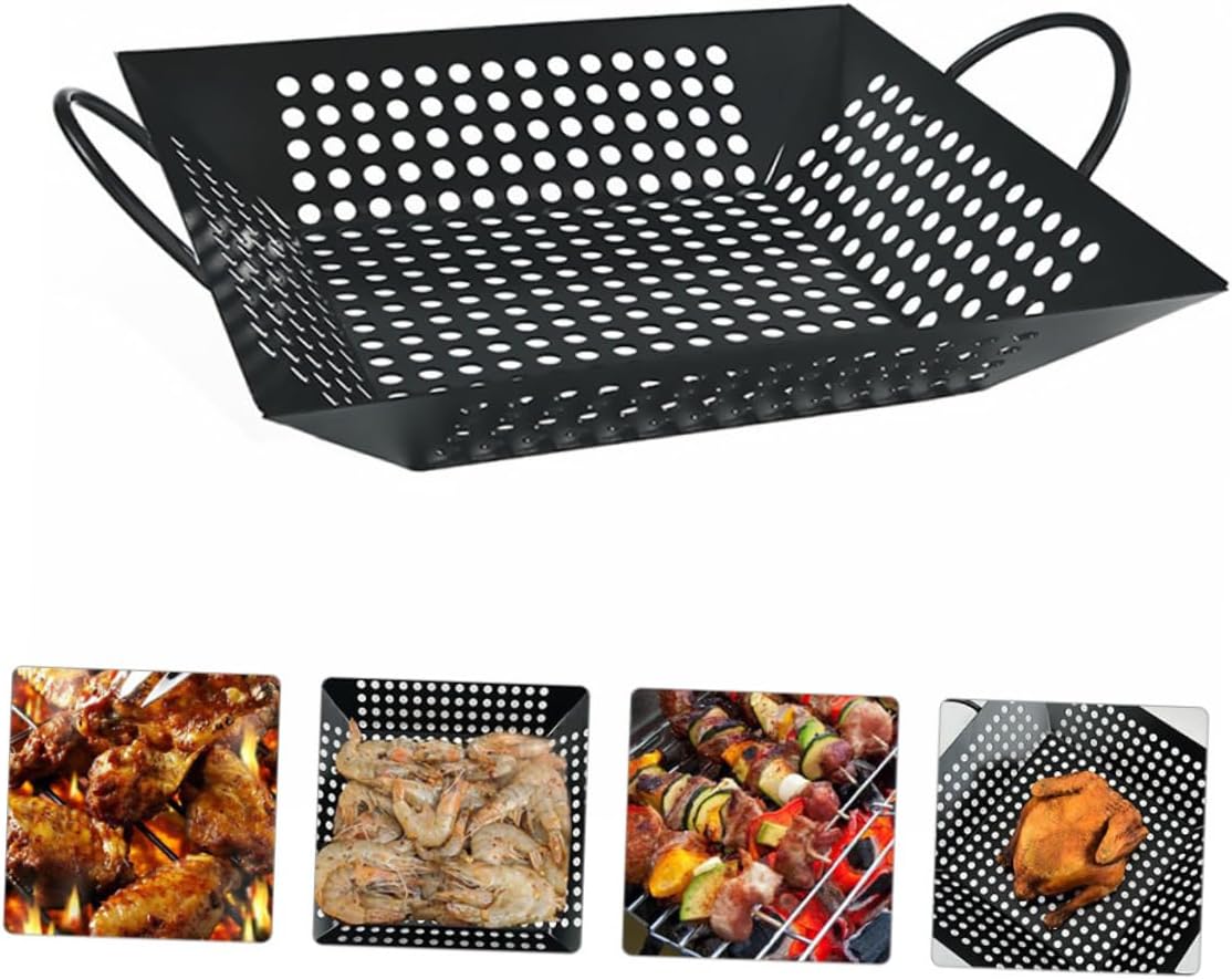 Bbq Grill Pan Barbecue Grill Plate Outdoor Bbq Accessories Non-stick for
