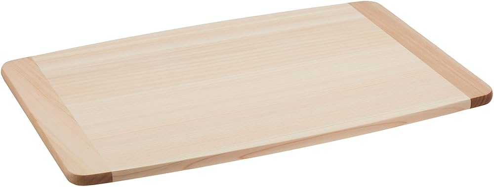 木製のまな板 Amazon｜にちにち道具 まな板 木製 ひのき 弧 M スタンド付 日本