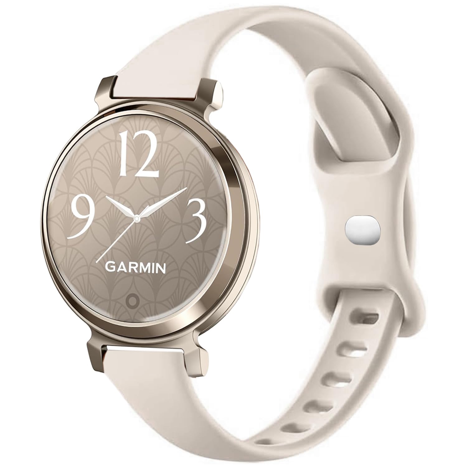 Issinlky Silikonowy pasek kompatybilny z Garmin Lily 2, 14mm Sportowy pasek zamienny dla Garmin Lily 2 damski