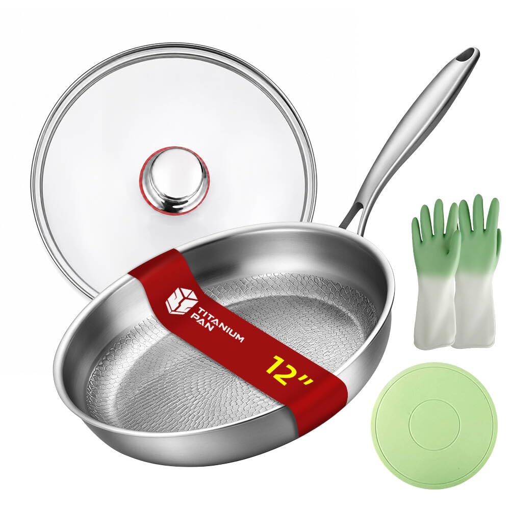 Photo 1 of TITANIUM PAN 12-Inch Hammered Frying Pan