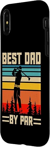Miniatura 2 de iPhone XXS Best Dad By Par For Father's Day - Funny Golfing Golfer Dad Case