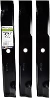 MaxPower 561145B 3-Pack Mower Blades for 52" Hustler & Dixie Chopper - Replaces OEM 795526 603995 783753