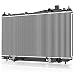 Complete Radiator for 2001 2002 2003 2004 2005 Honda Civic, 2001-2005 Acura EL L4 1.7L (Replacement Fits All 4 Speed Automatic Models & Specific for 2005 Civic with 5 Speed Manual) DWRD0003