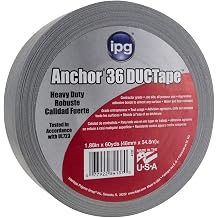 IPG Heavy Duty AC36 DUCTape 1.88" x 60 yd, Silver Single Roll
