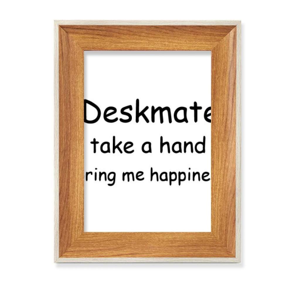 Cadre de Photo en Bois de Bureau Mon Bonheur Partagez Vos Plus Beaux Moments