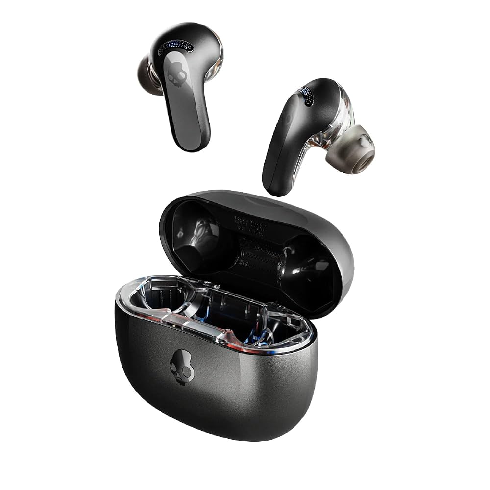 Skullcandy RAIL ANC ワイヤレスイヤホン Amazon.com: Skullcandy Rail ANC Wireless Earbuds, Bluetooth