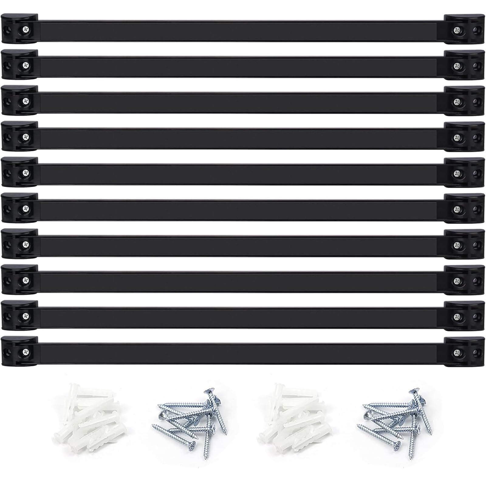 DGSL Magnetic Tool Holder Strip Heavy Duty Tool Organiser Magnet Bar for Garage Tool Organisation (45cm,10pcs)