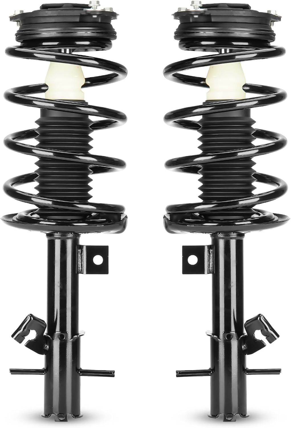 Front Left & Right Side Struts w/Coil Springs Shock Absorbers for 2007-2012 Nissan Sentra Replace for 172378 172379 11454 86339 (Set of 2)