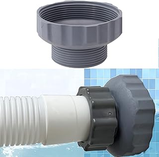 MakUki Pool Vacuum Hose Adapter For Intex replacement part 11239 hose adapter for wall fittings-Replacement Connector for Intex Adapter, Pool Skimmer Hose (1)