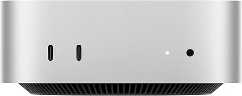 Apple Mac mini Masaüstü Bilgisayar M4 Pro çip, 12 çekirdekli CPU ve 16 çekirdekli GPU’ya sahip: 24GB Birleşik Bellek, 512GB SSD Depolama, Gigabit Ethernet. iPhone ve iPad ile uyumlu
