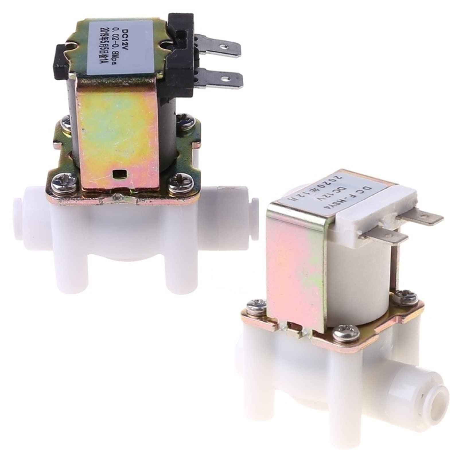 HDPHCRIUN Electric Solenoid Valve For Water Purifier Refrigerator Normally Closed DC 12V 1Pcs