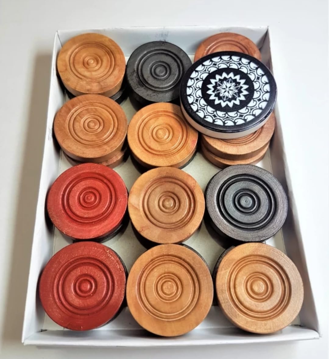 See full amazon price history chart for Wooden Carrom pawns with Striker, Wooden Carrom Gotti 24pcs Wooden Carrom pawns with Striker, Wooden Carrom Gotti 24pcs (B0D1KWKLZX) Amazon Price History, Amazon Price Tracker