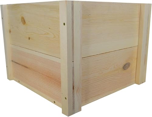 Miniatura 7 de Caja de almacenamiento de madera para botellas de vino o bebidas con divisor