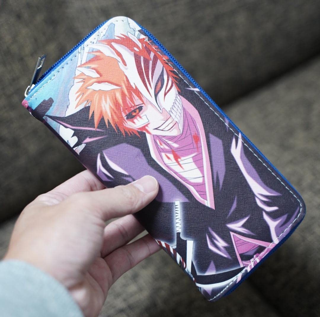 Amazon.co.jp: ブリーチ 財布 BLEACH 黒崎一護 カード入れ 名刺入れ 長